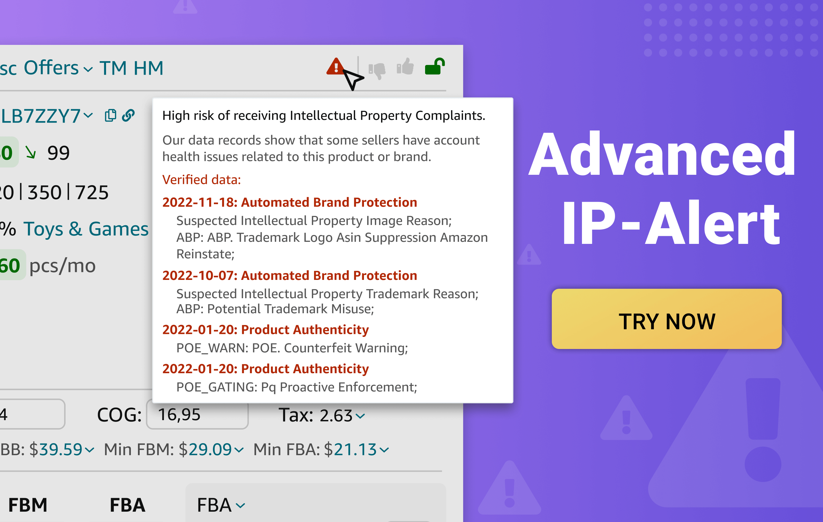 Advanced IP-Alert