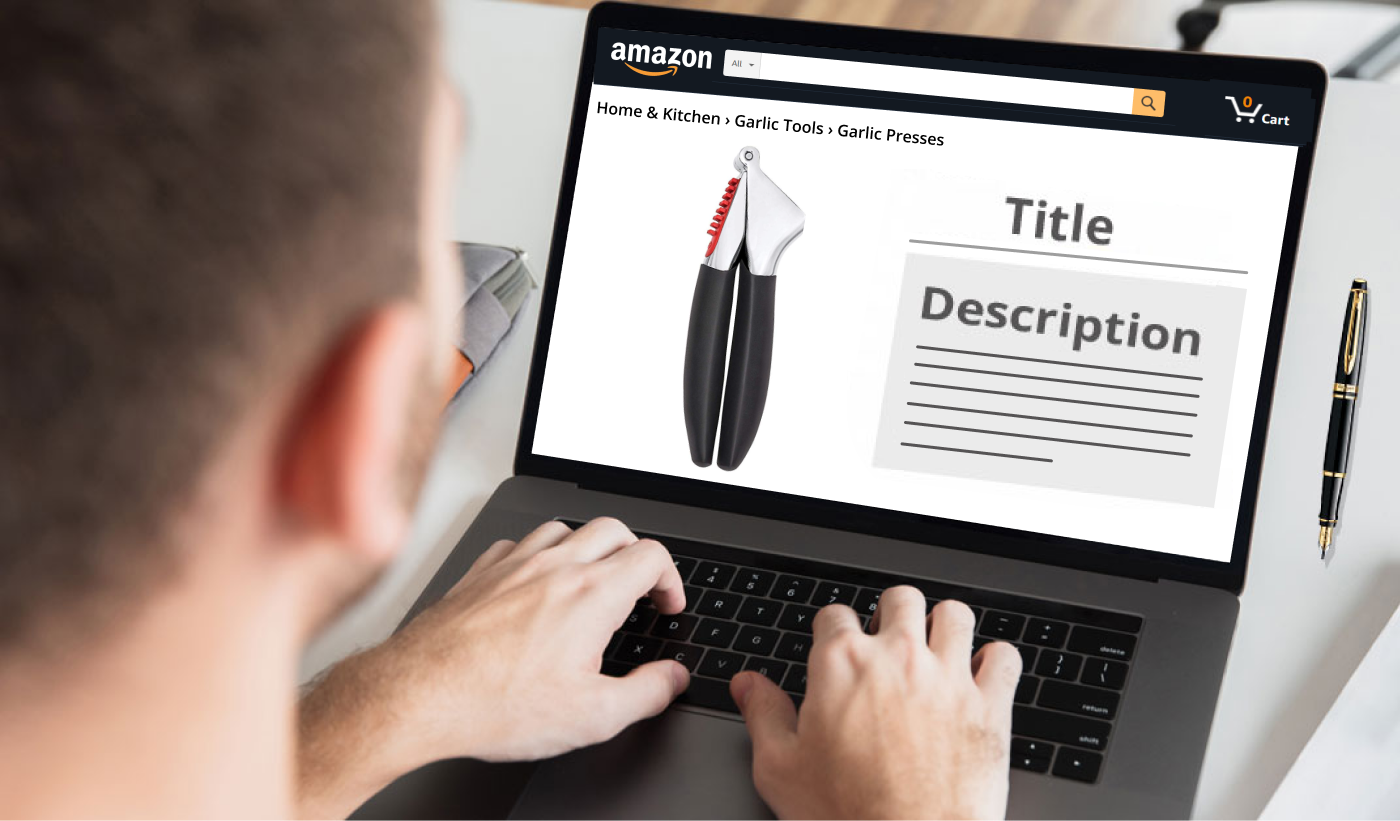 Ejemplo de descripción de producto en Amazon