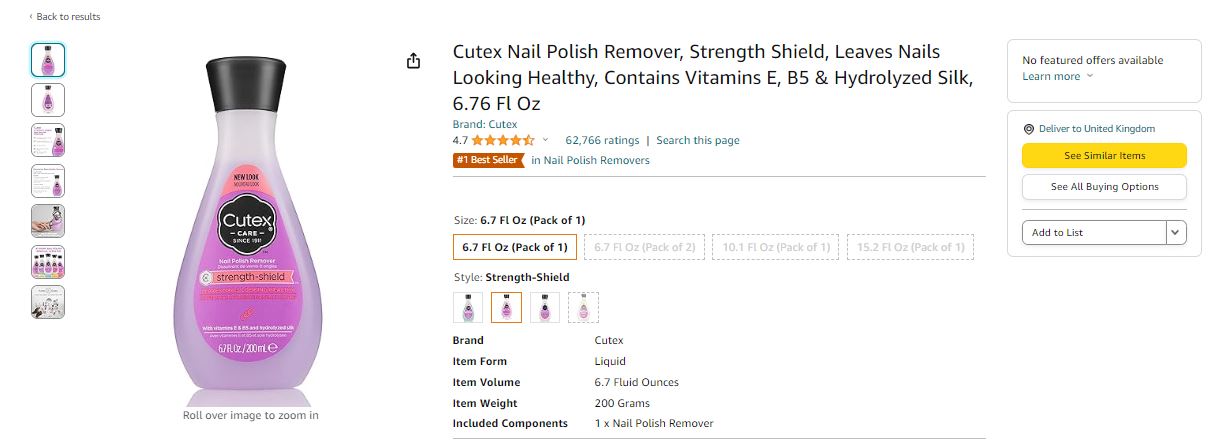 Nail polish remover typically contains acetone, which is a flammable liquid that can irritate skin and eyes, therefore, it is considered a hazmat material