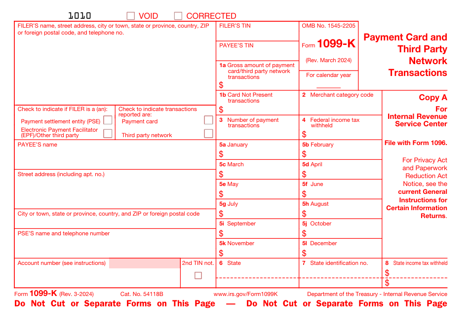 Form 1099-K