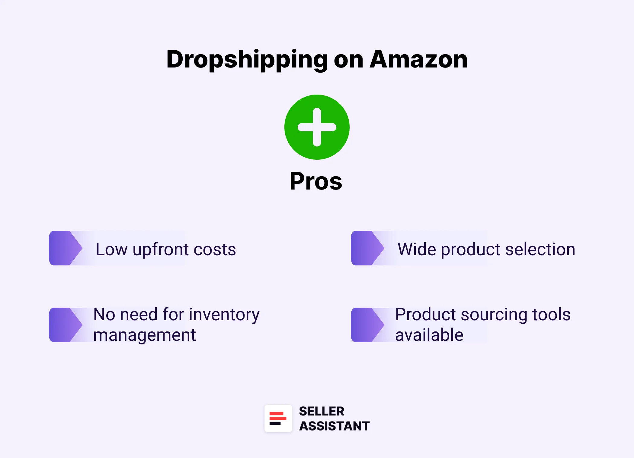 Pros of Amazon dropshipping