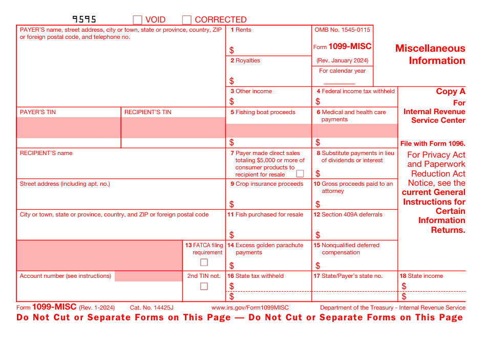 Form 1099-MISC