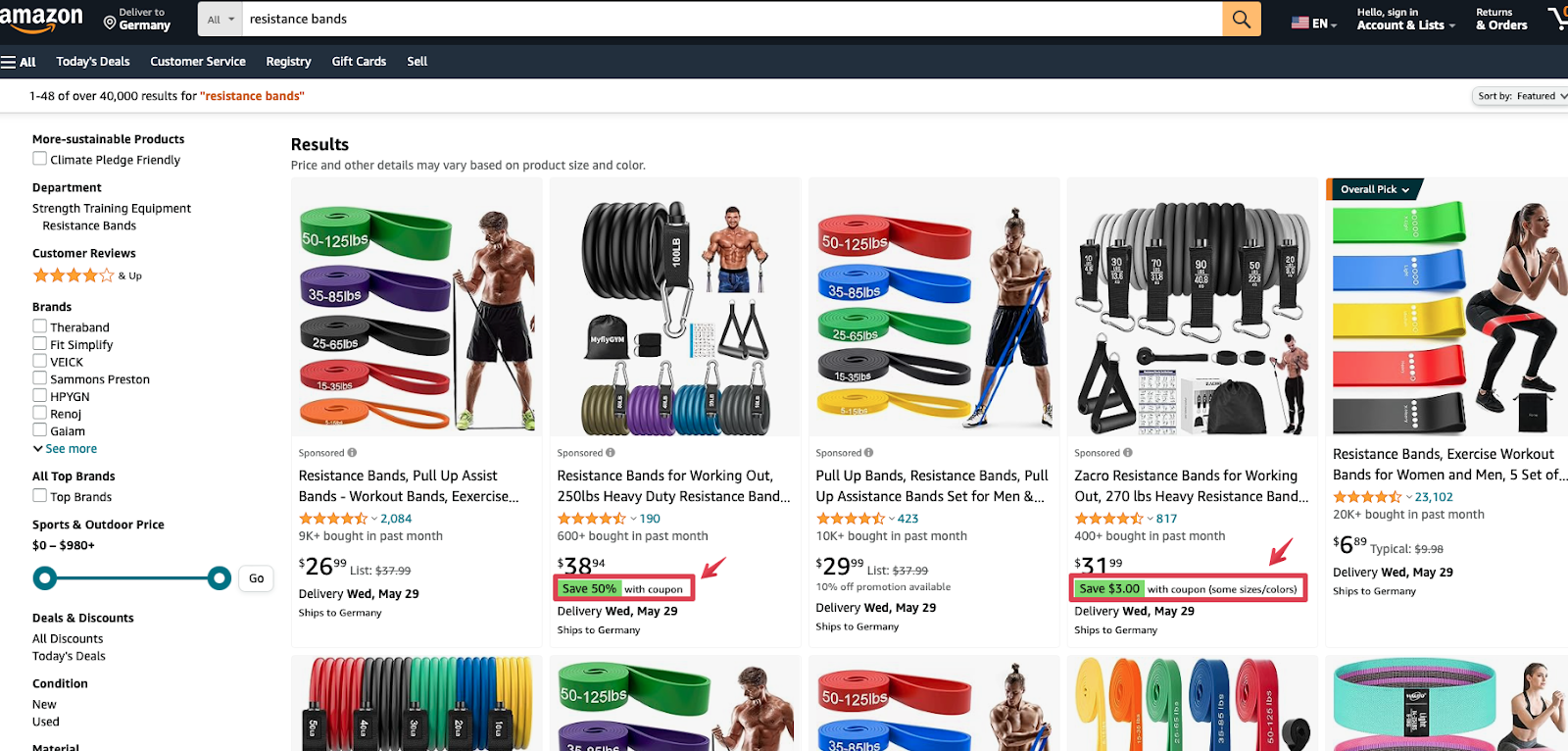 Utilize Amazon Coupon Codes