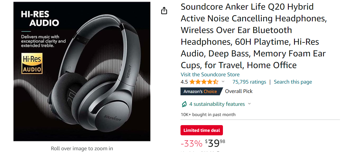 well-optimized product title