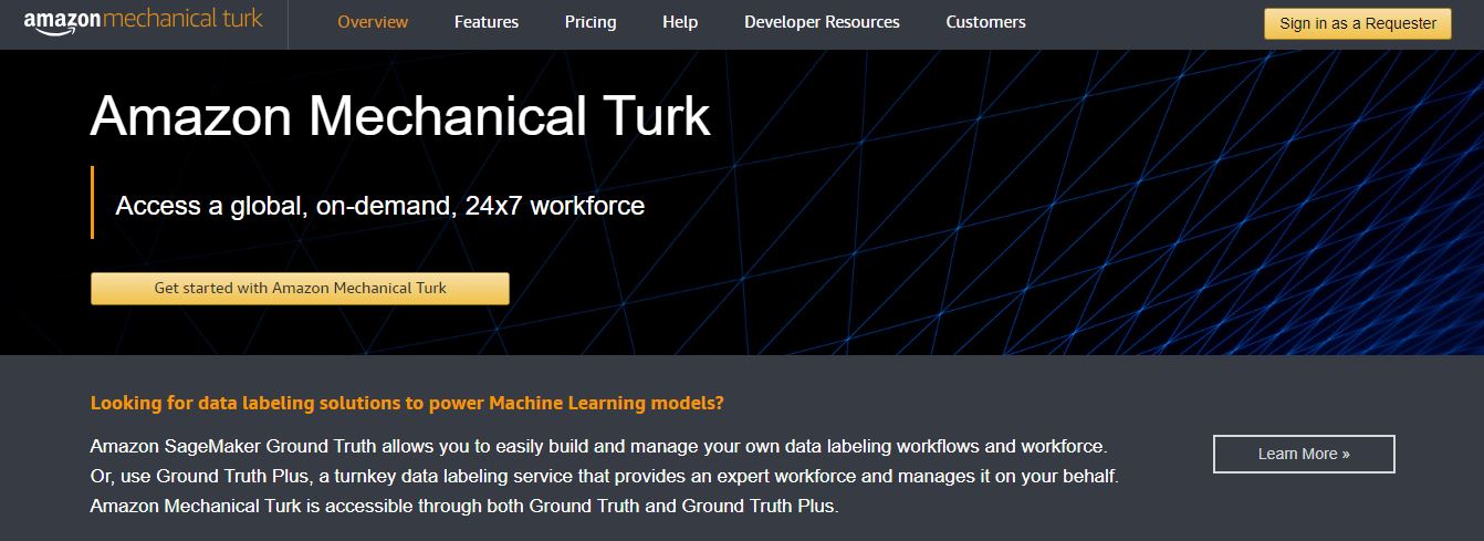 Amazon Mechanical Turk 