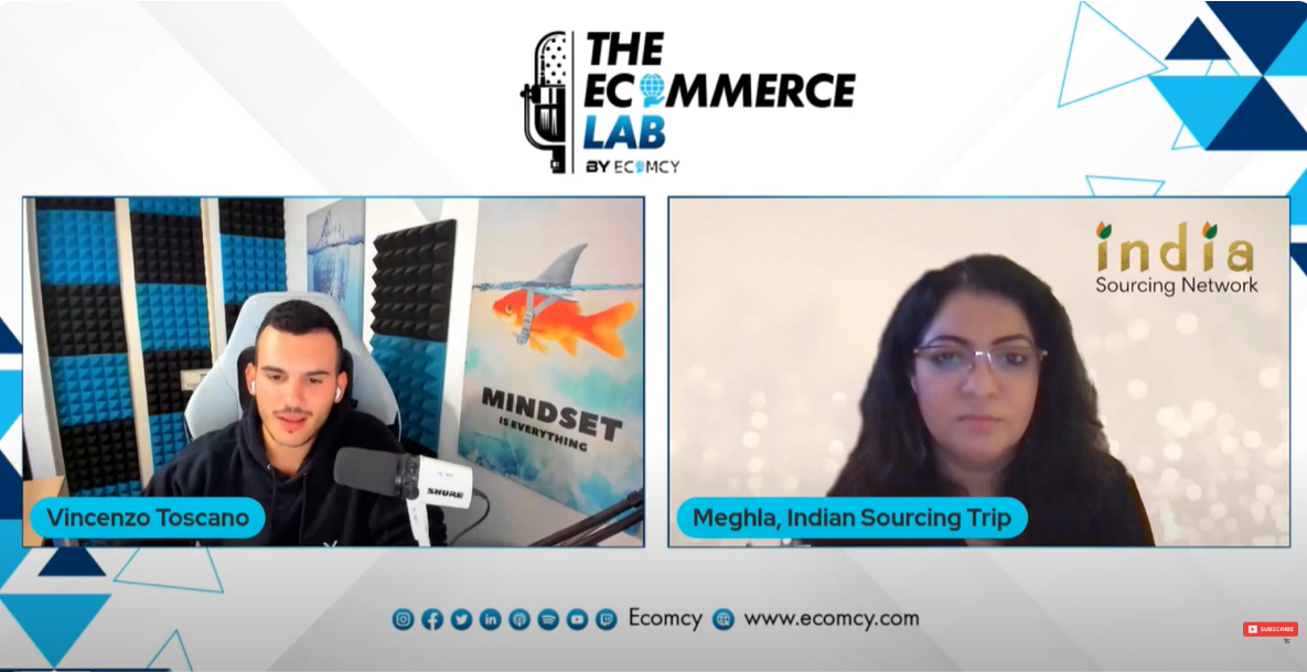 The episode of the "Ecommerce Lab By Ecomcy" by Vincenzo Toscano