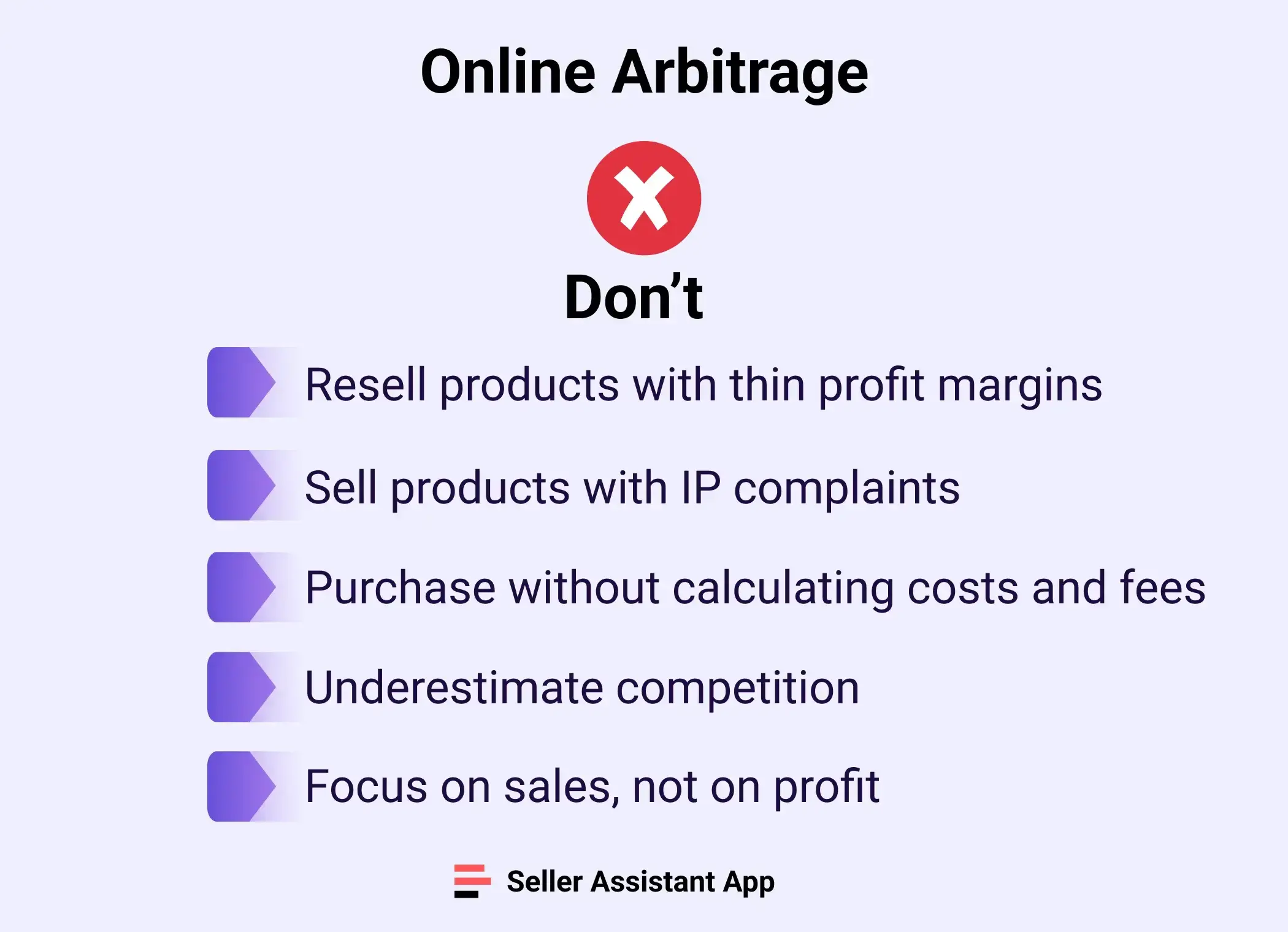 Qué no hacer para seguir siendo rentable en el arbitraje en línea