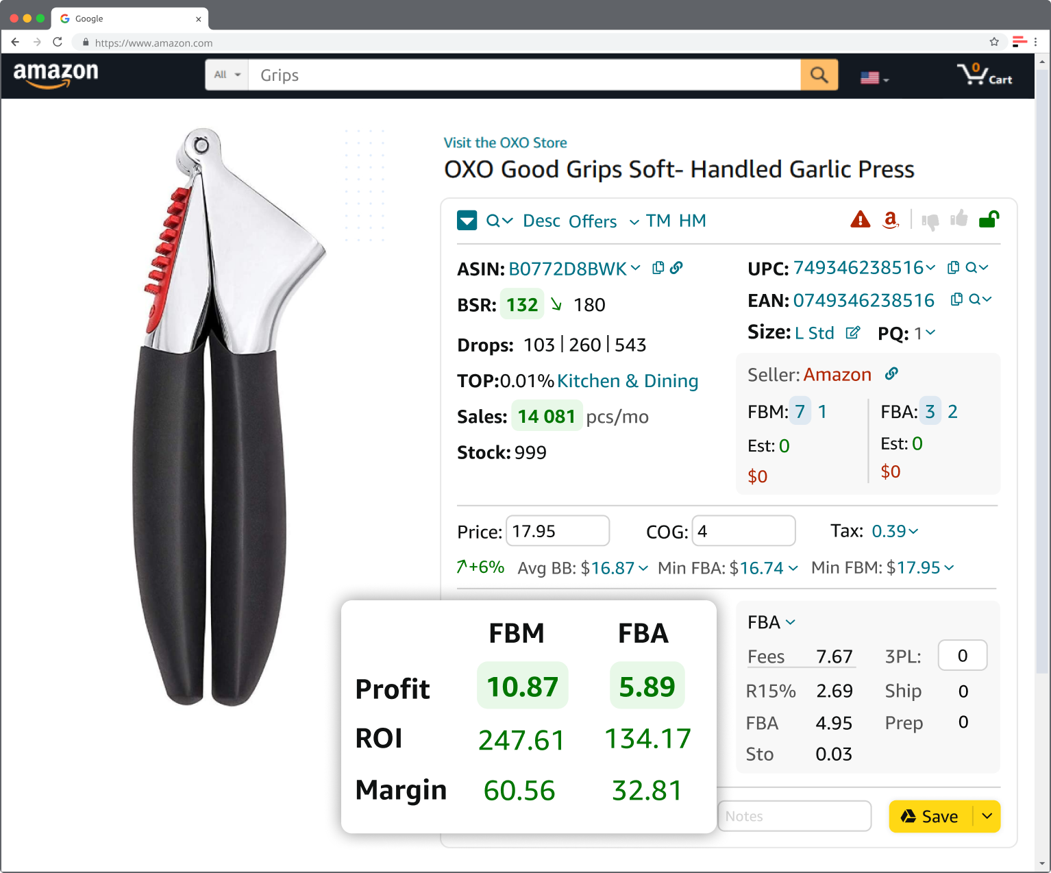 Калькулятор прибыли Seller Assistant App