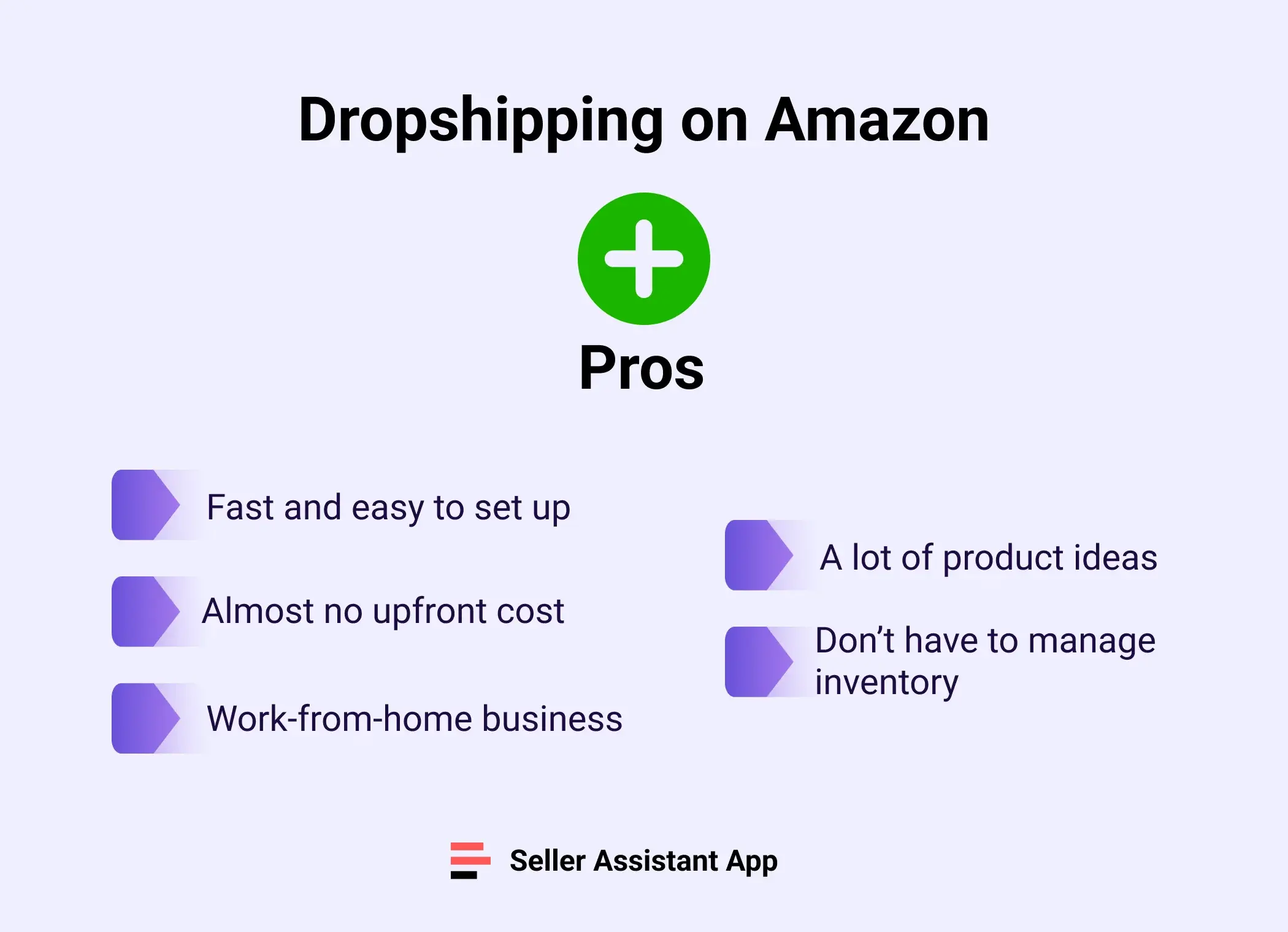 Pros of Dropshipping