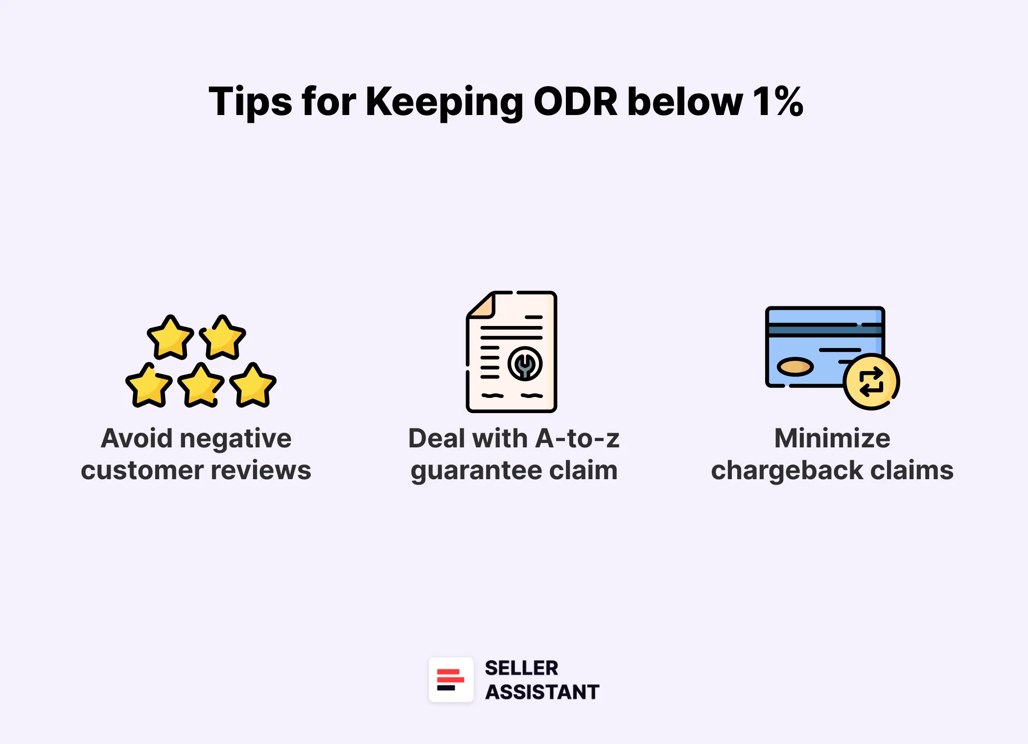 Tips for keeping ODR below 1%