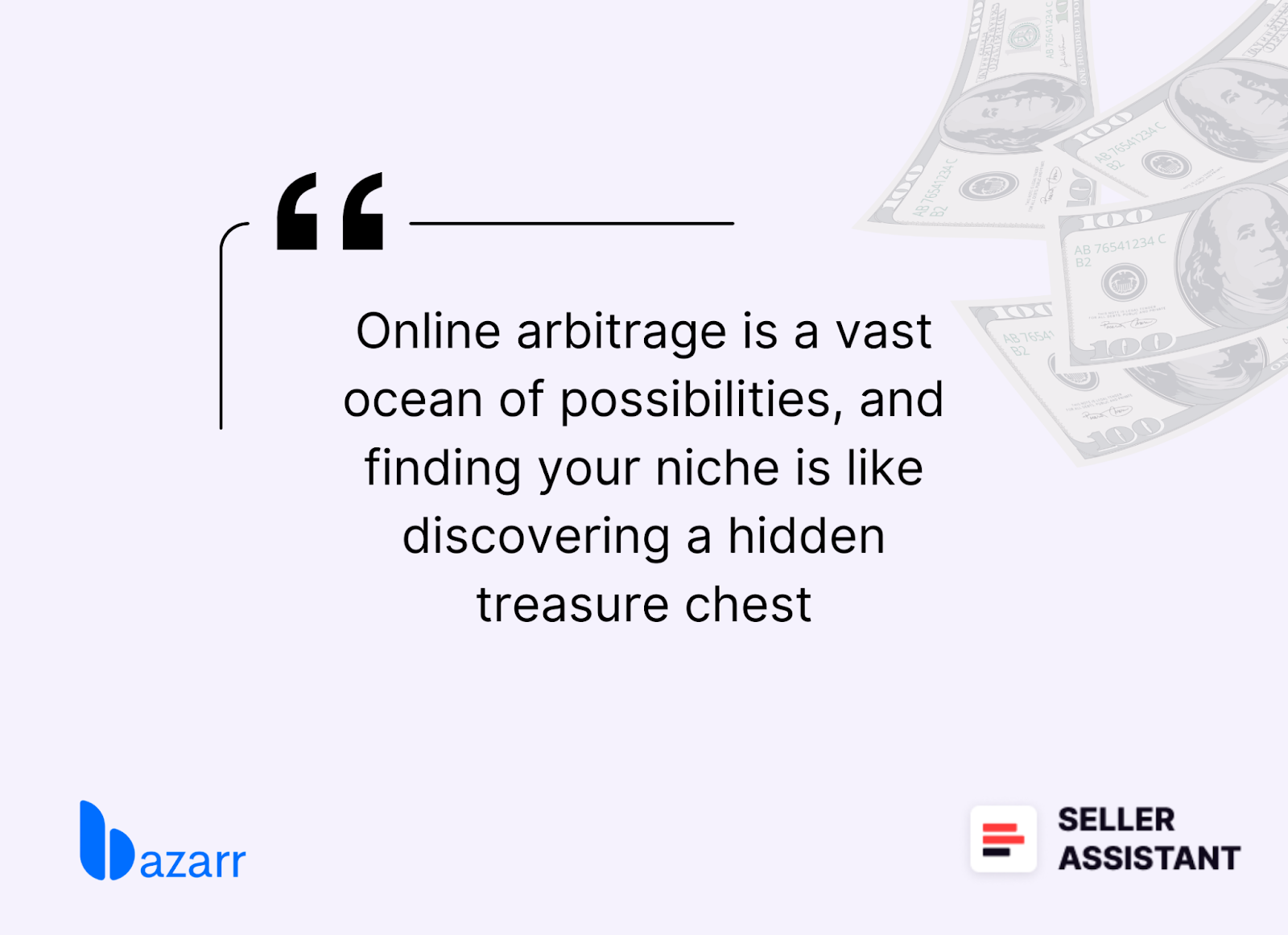 Find your niche in the online arbitrage world