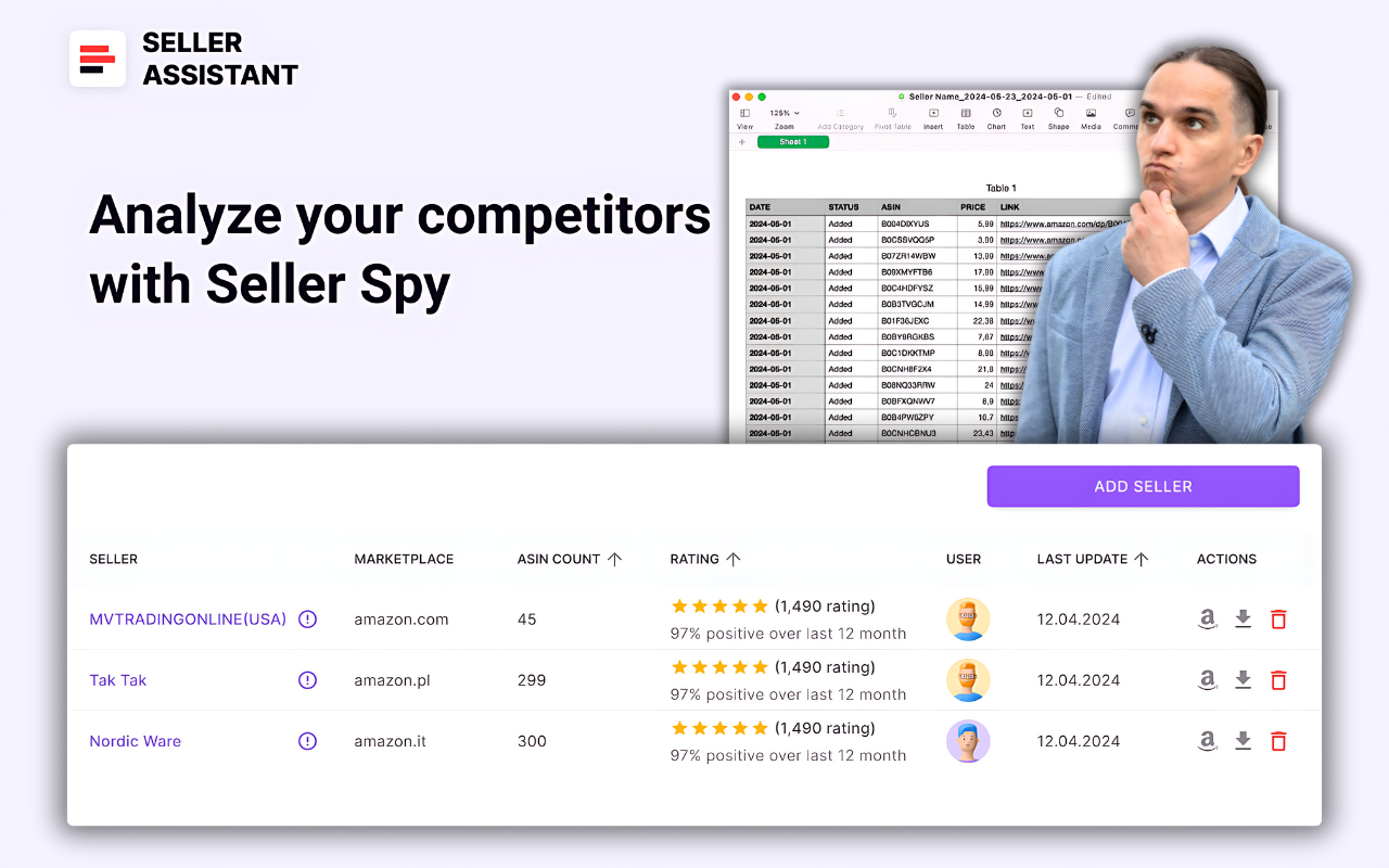 Seller Spy by Seller Assistant 