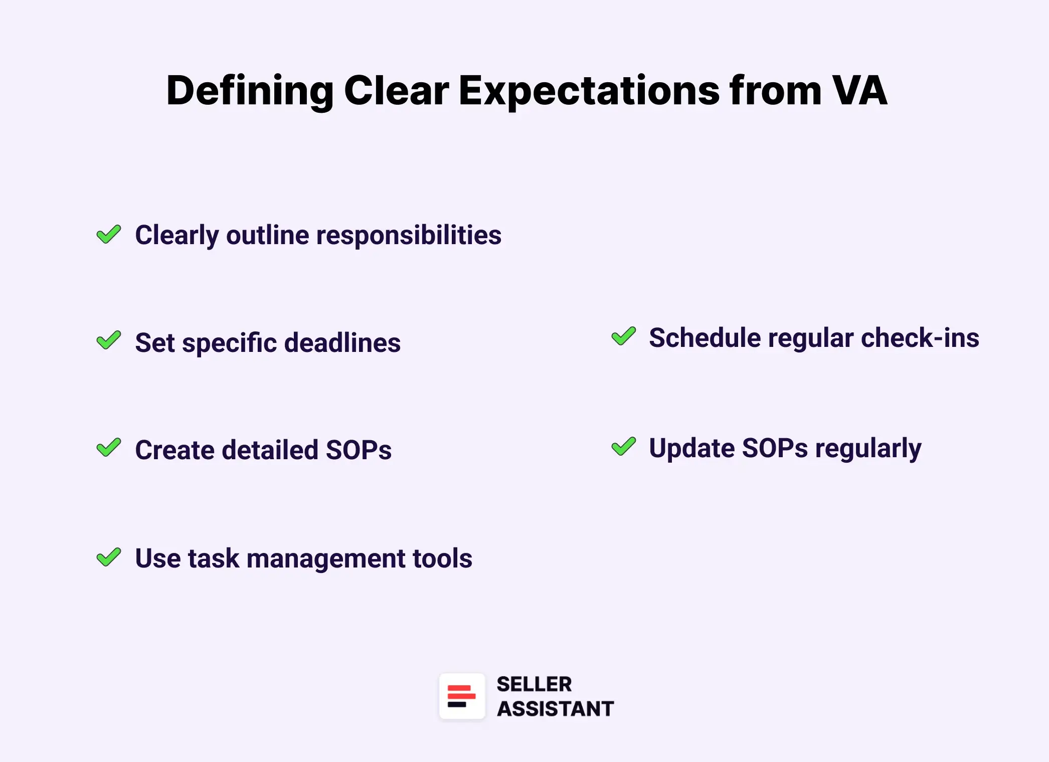 Defining Clear Expectations and Setting Up SOPs