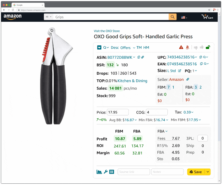 Оповещения о проблемах со здоровьем аккаунта Seller Assistant помогают увидеть проблемные товары
