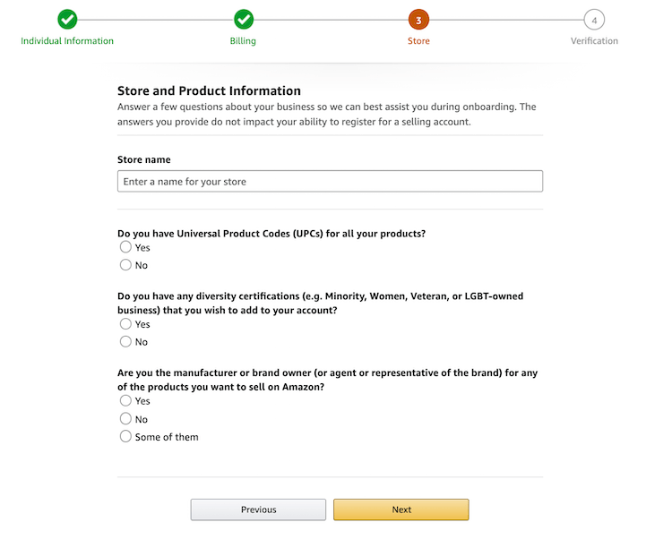 Mağazanıza isim verin ve ürün detaylarını ekleyin