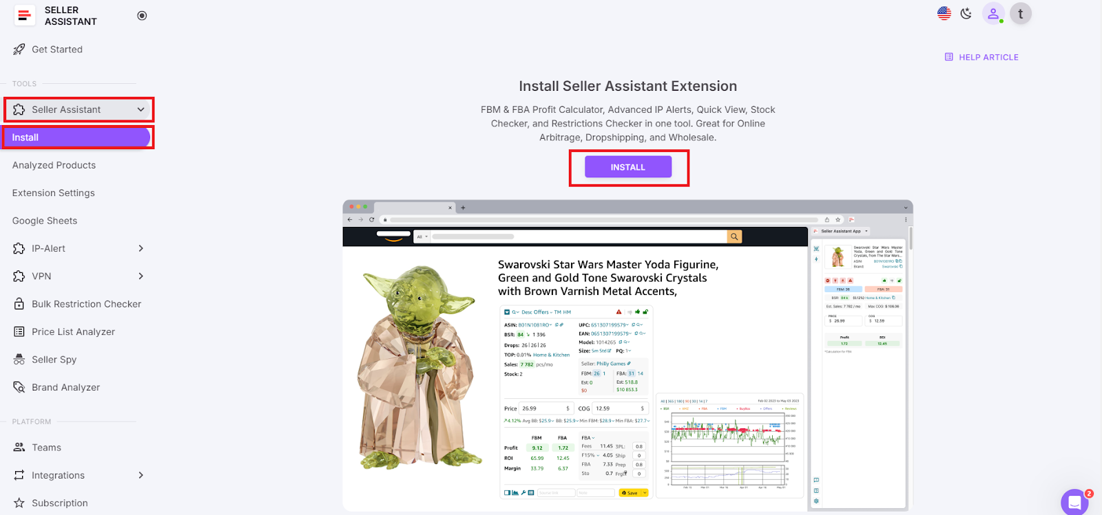Install the Extension