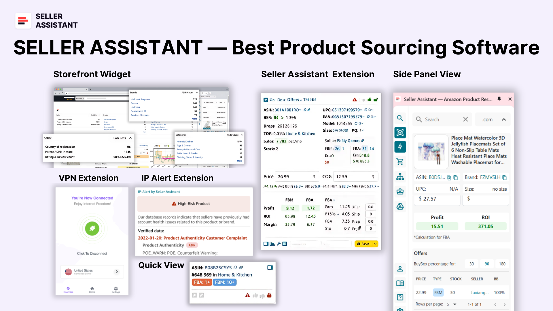 SELLER ASSISTANT — Best Product Sourcing Software