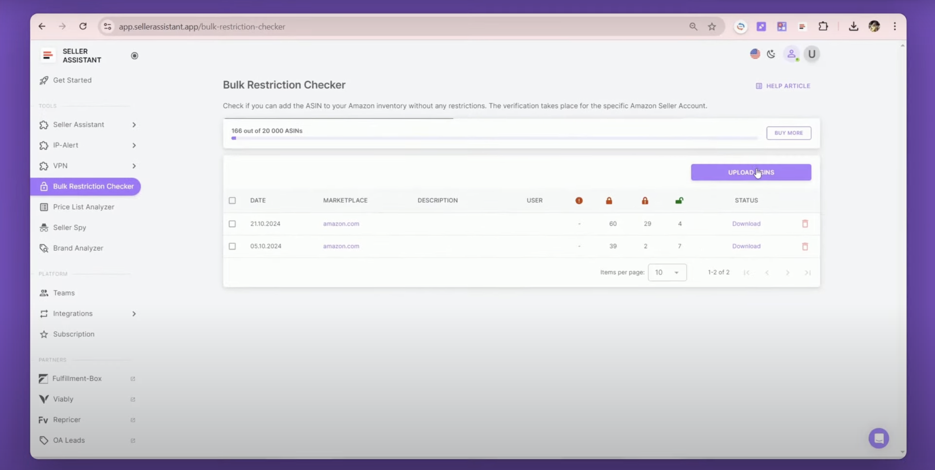 Finding out if you can sell chosen deals on your Amazon account.