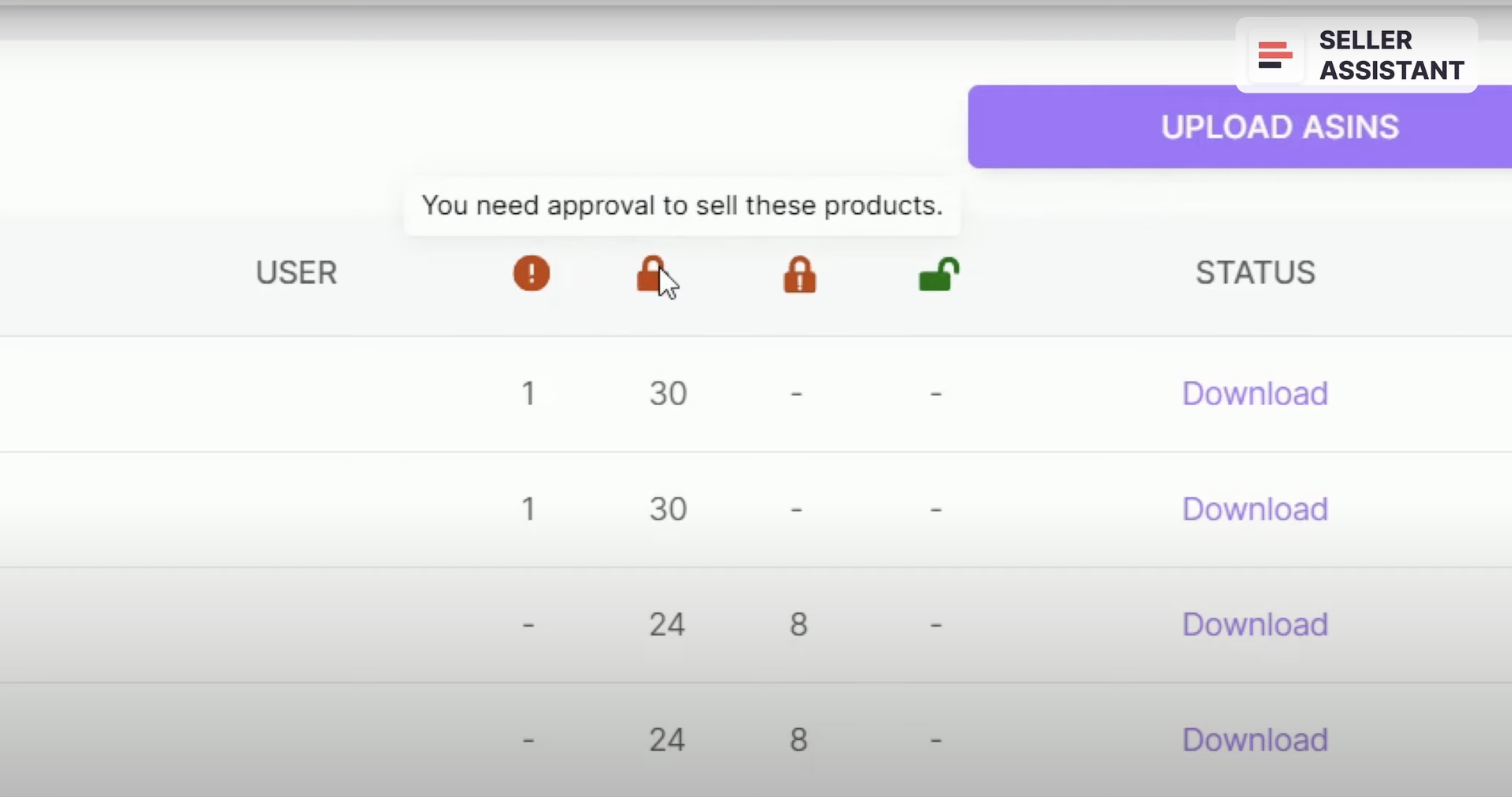 Seller Assistant’s Bulk Restrictions Checker 
