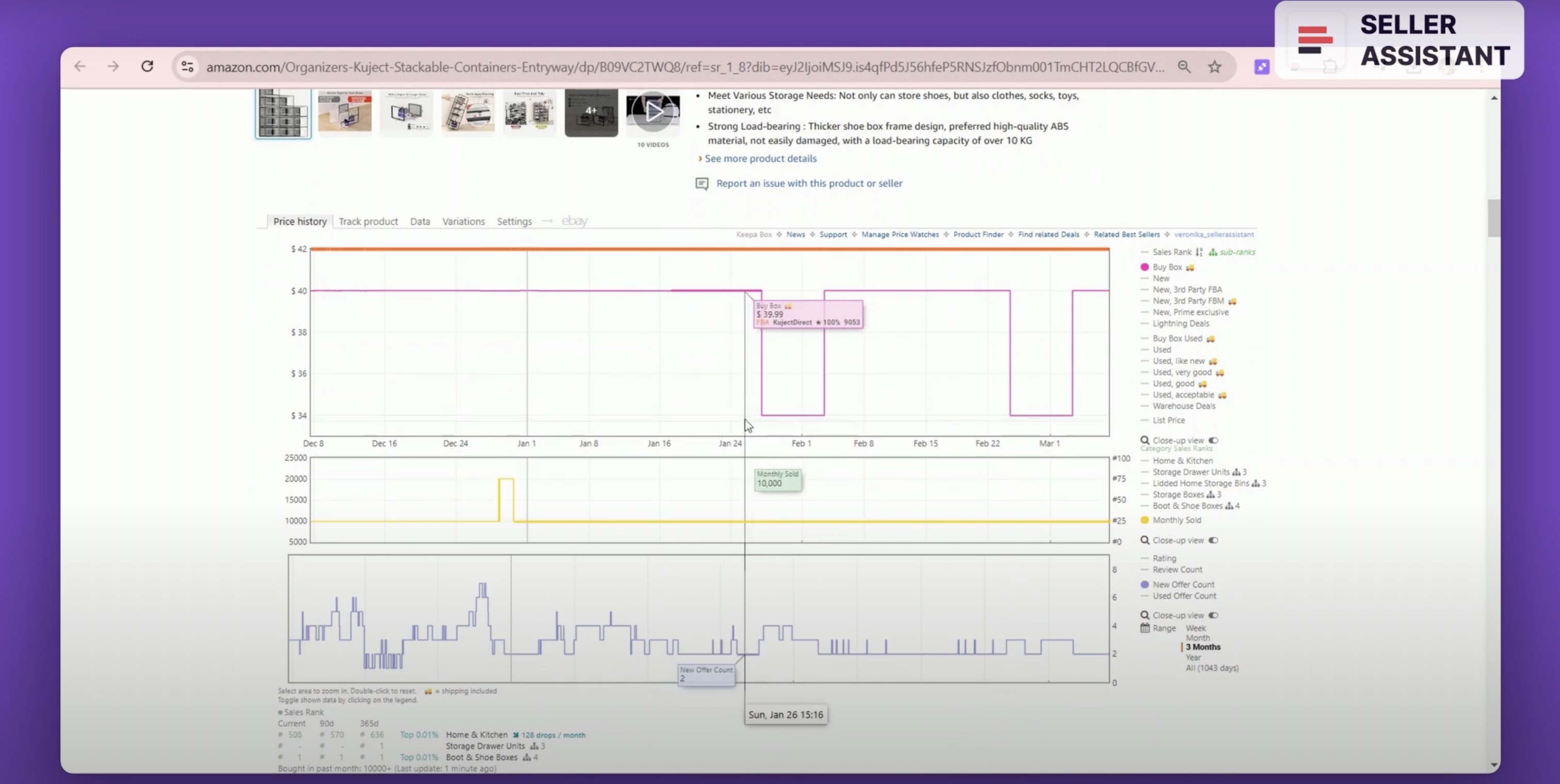 High competition and dumping