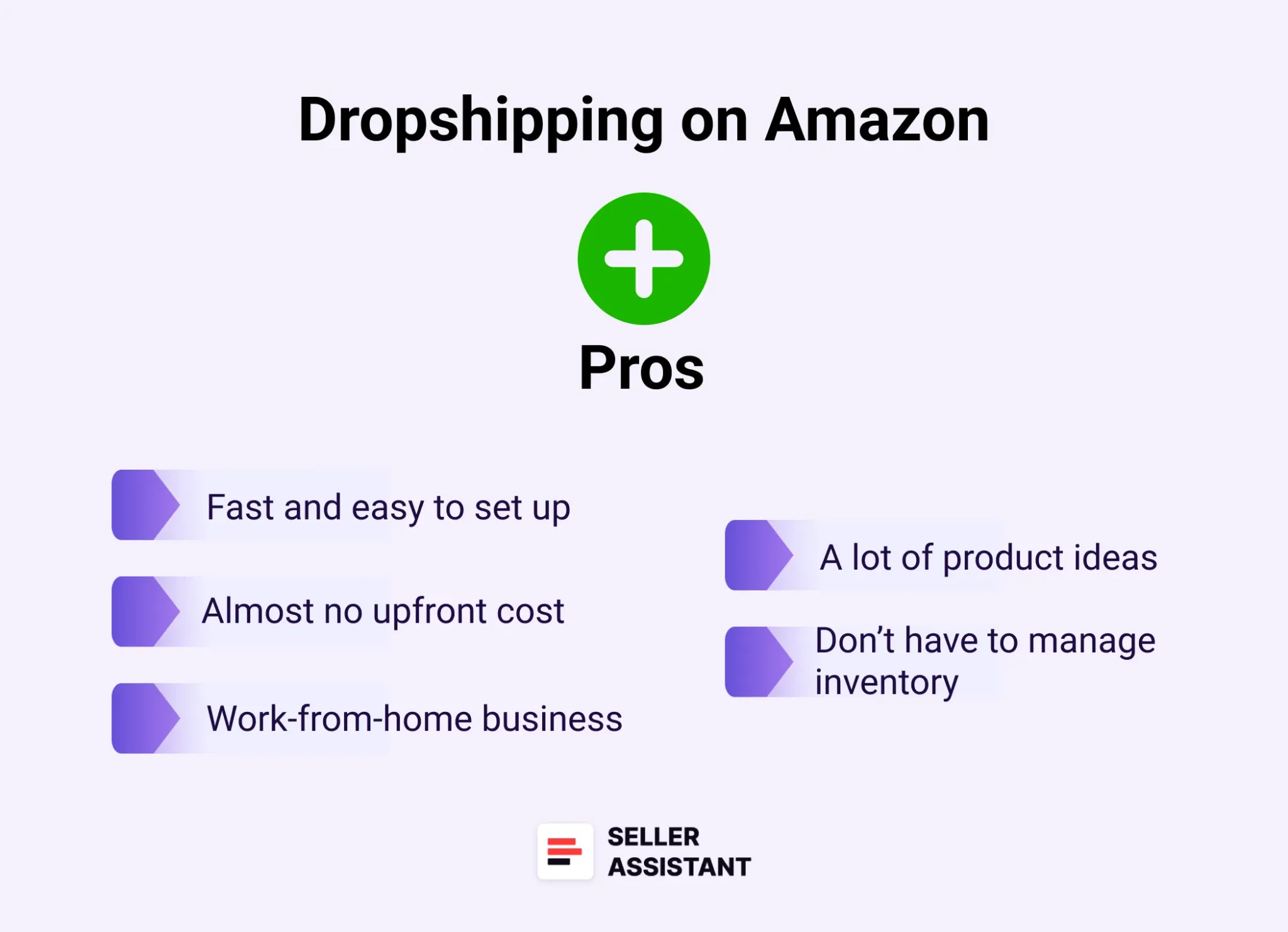 Pros of Amazon dropshipping