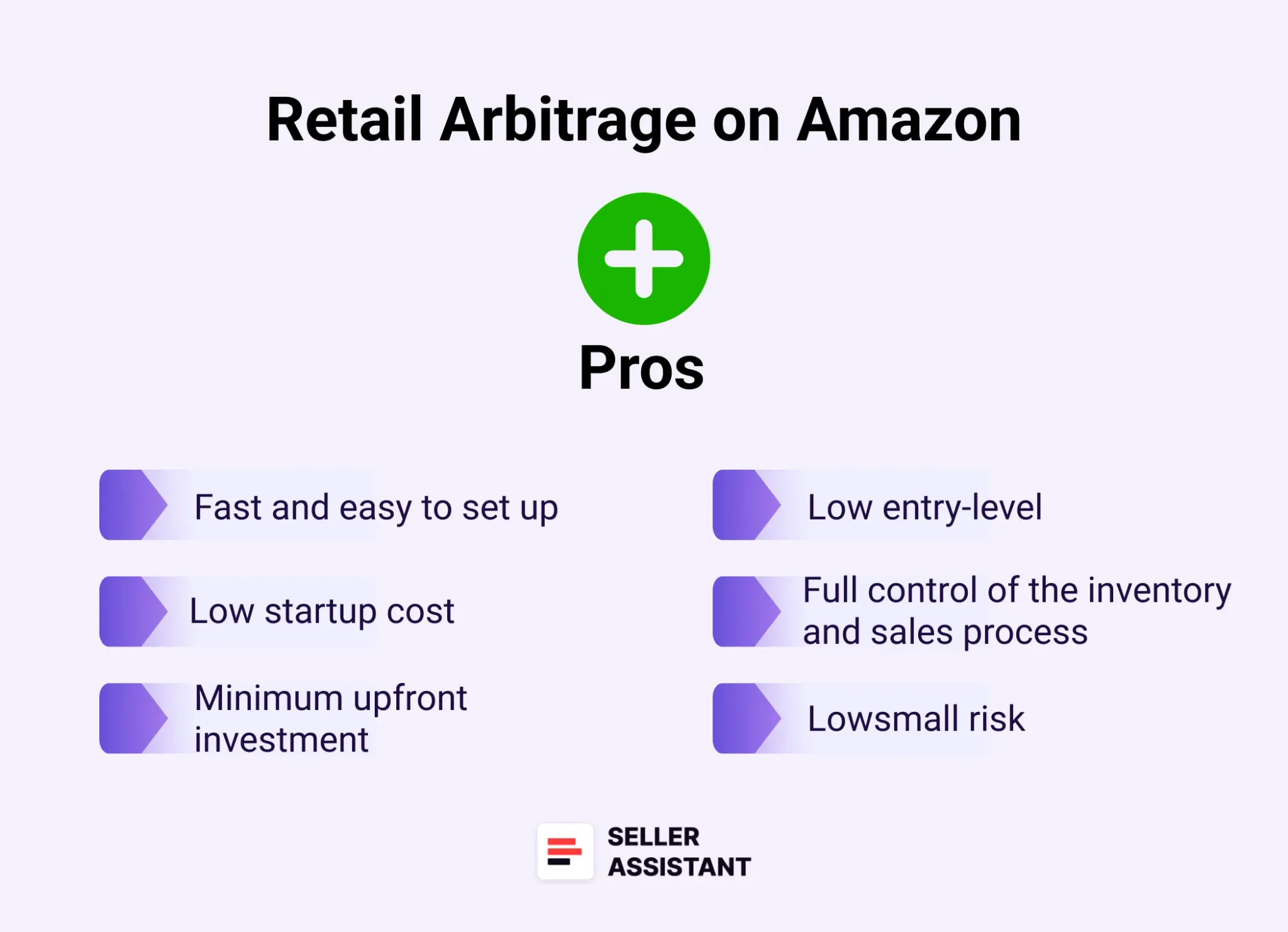 Pros of the retail arbitrage model