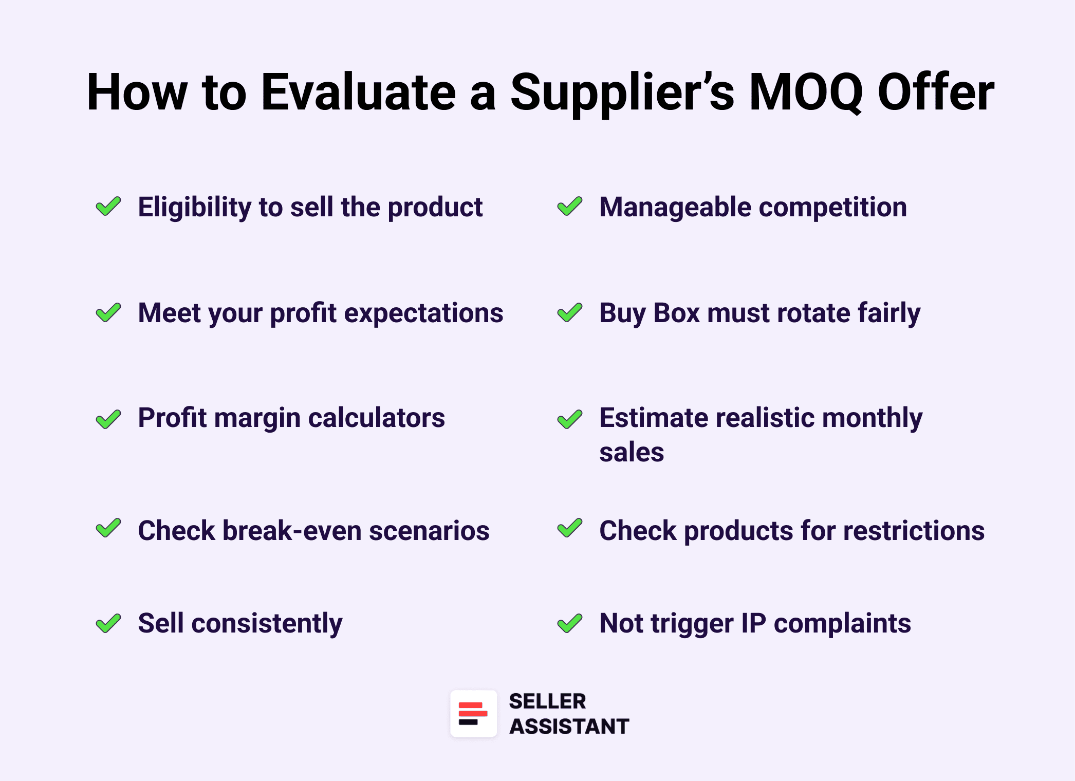 How to Evaluate a Supplier’s MOQ Offer