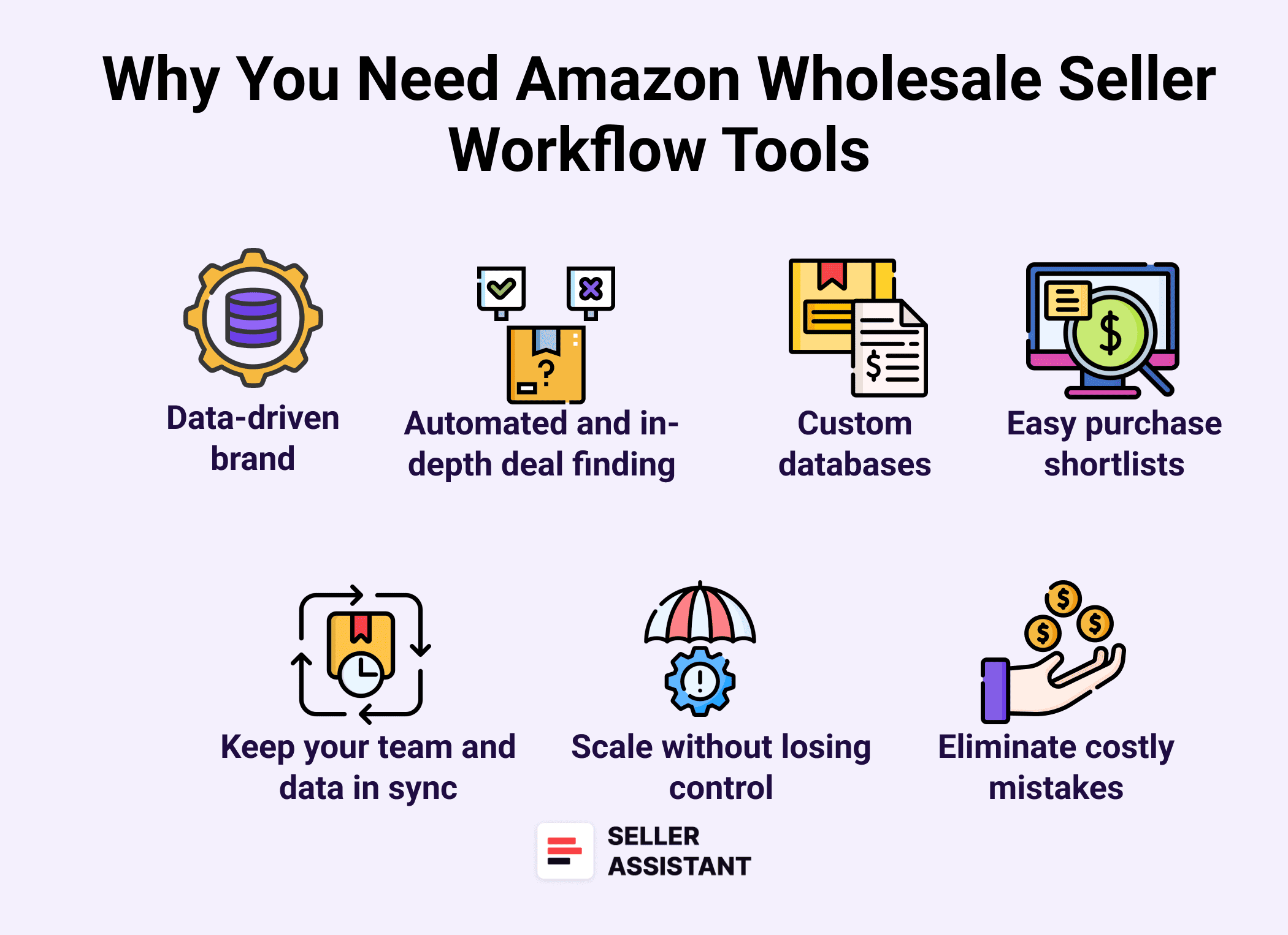 Зачем вам нужны инструменты рабочего процесса для оптового продавца на Amazon