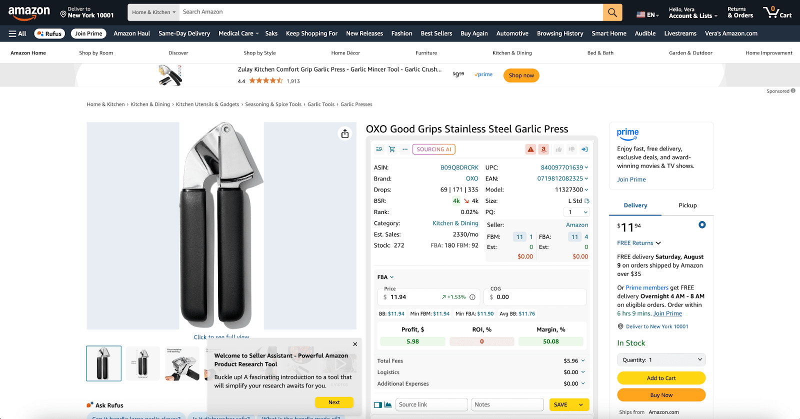 Start your product research