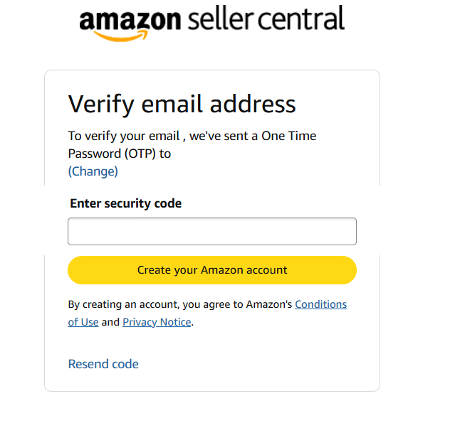 Verify your email address