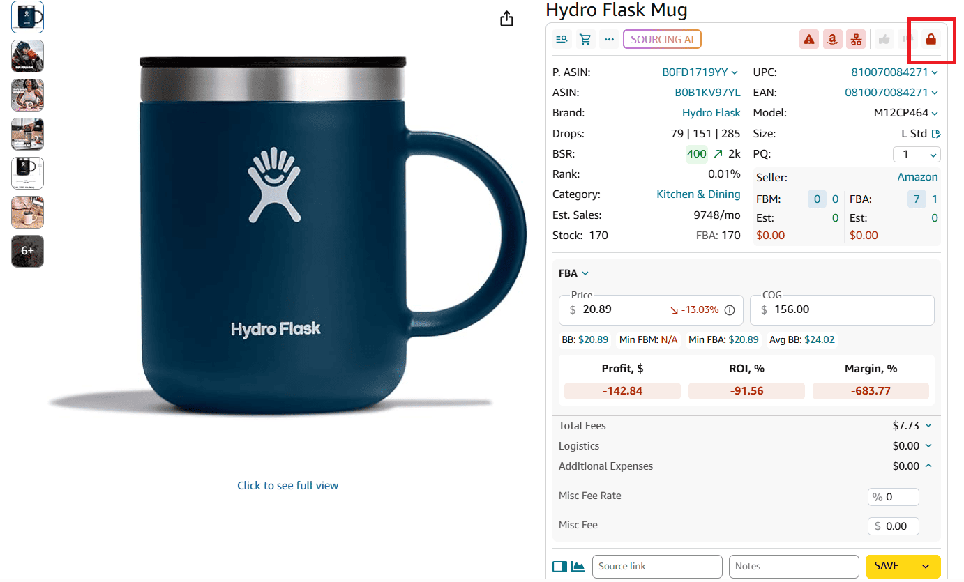 Review the restriction indicator
