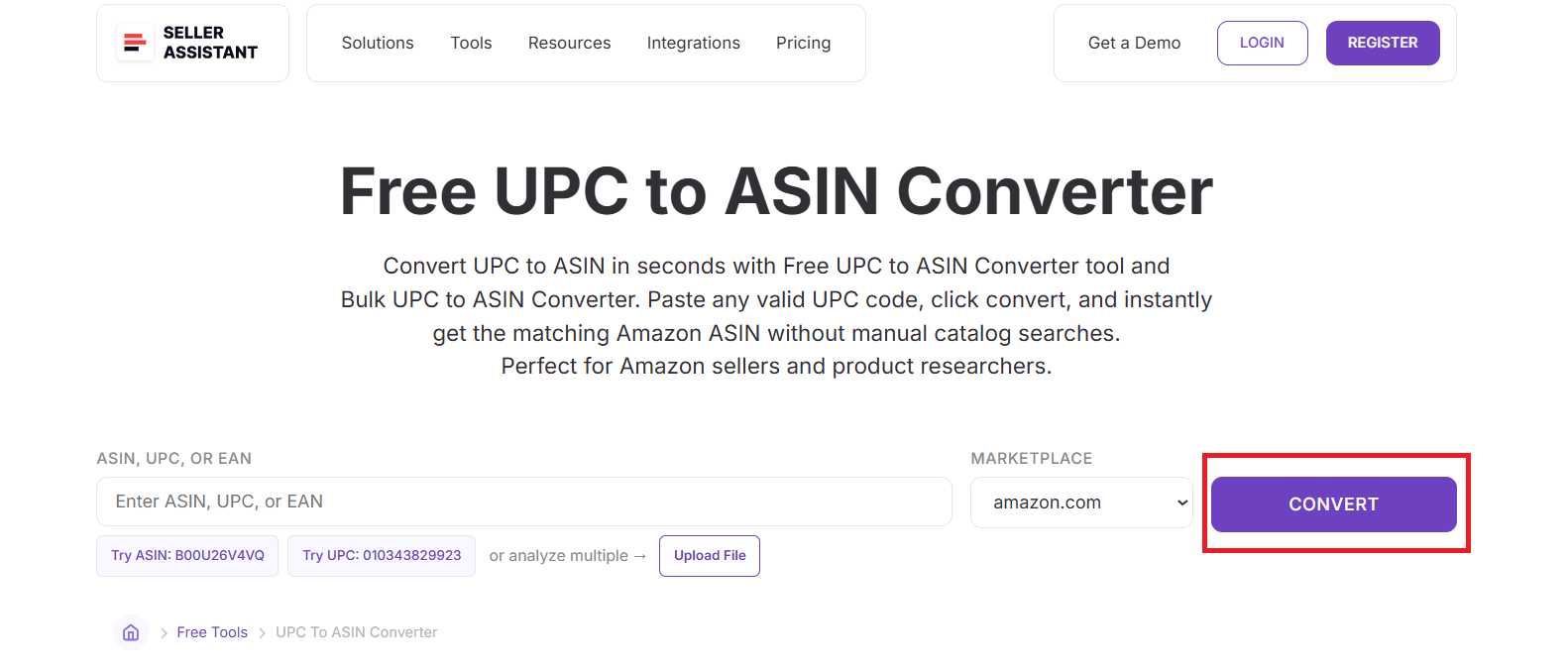 Click the “Convert” button

