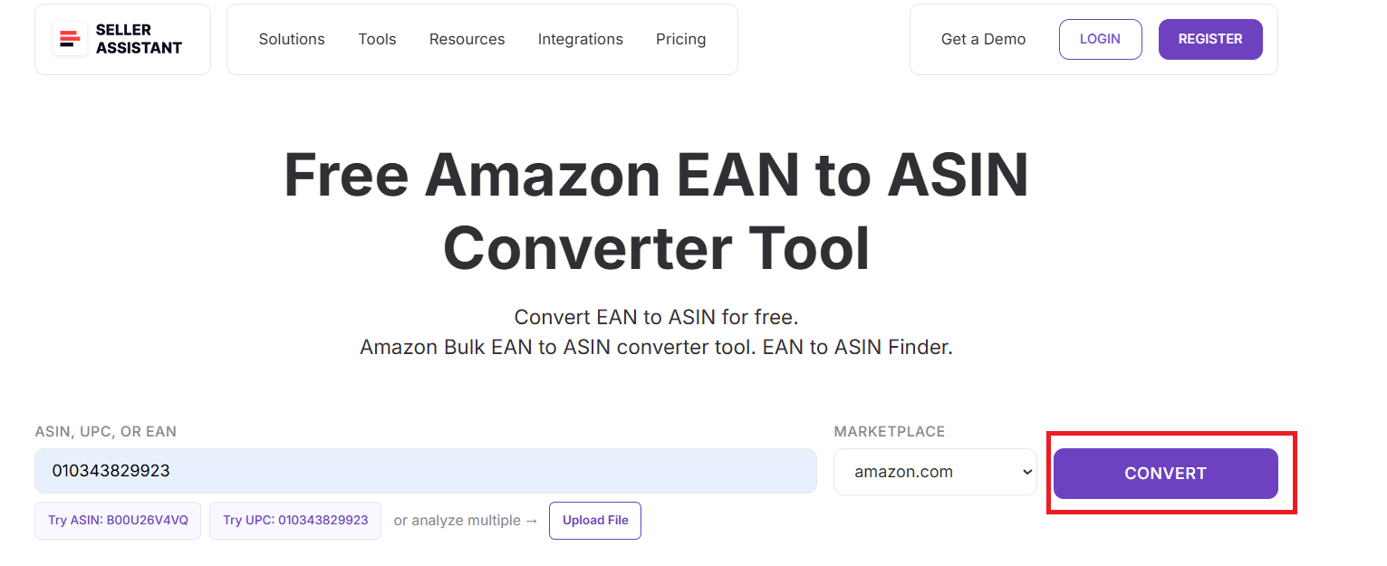 Click the “Convert” button
