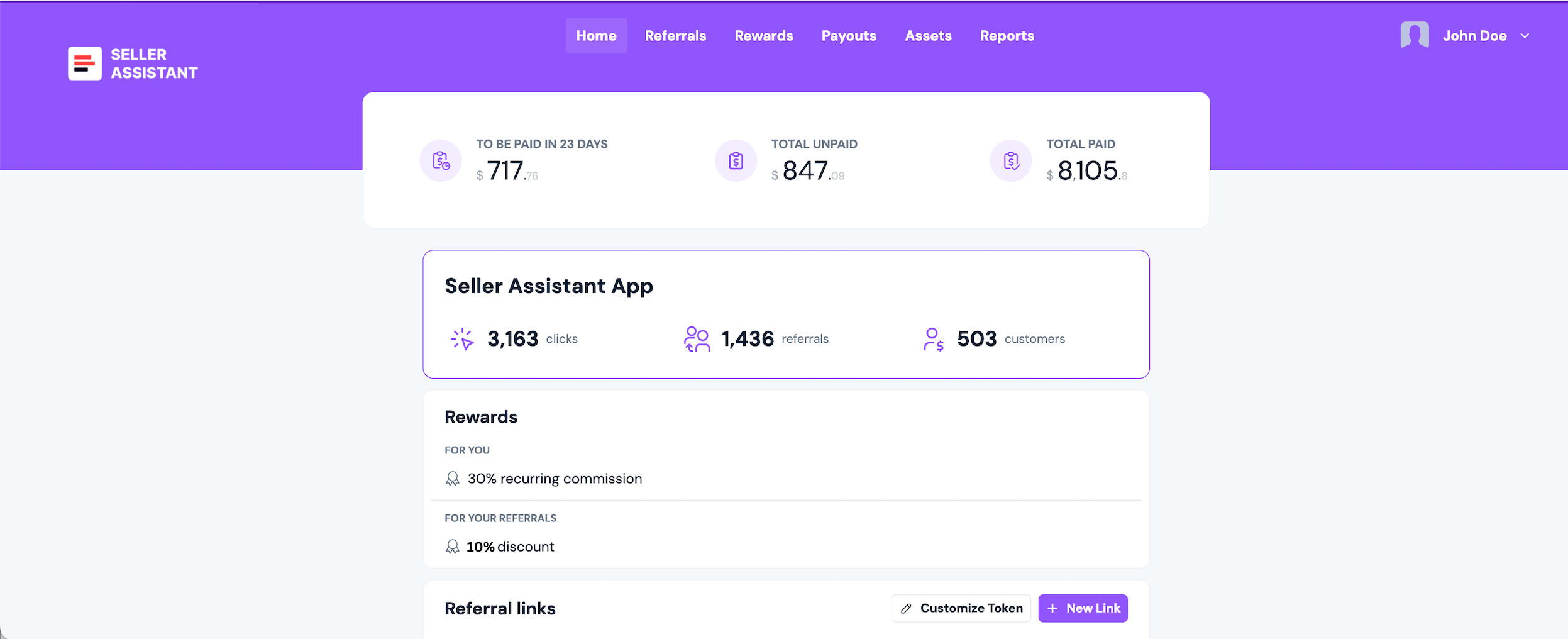 Seller Assistant Affiliate Program