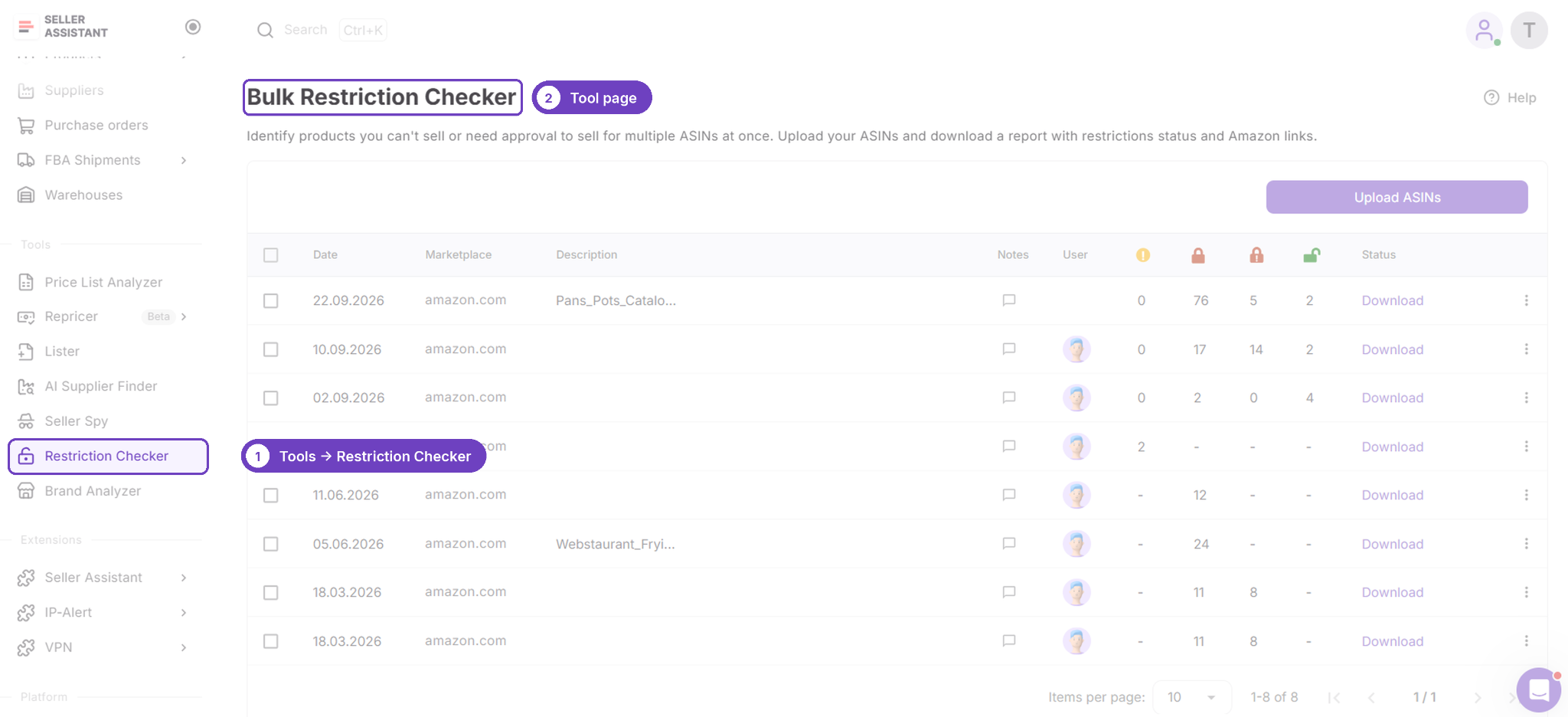 Adım 1. Bulk Restriction Checker'ı Açın