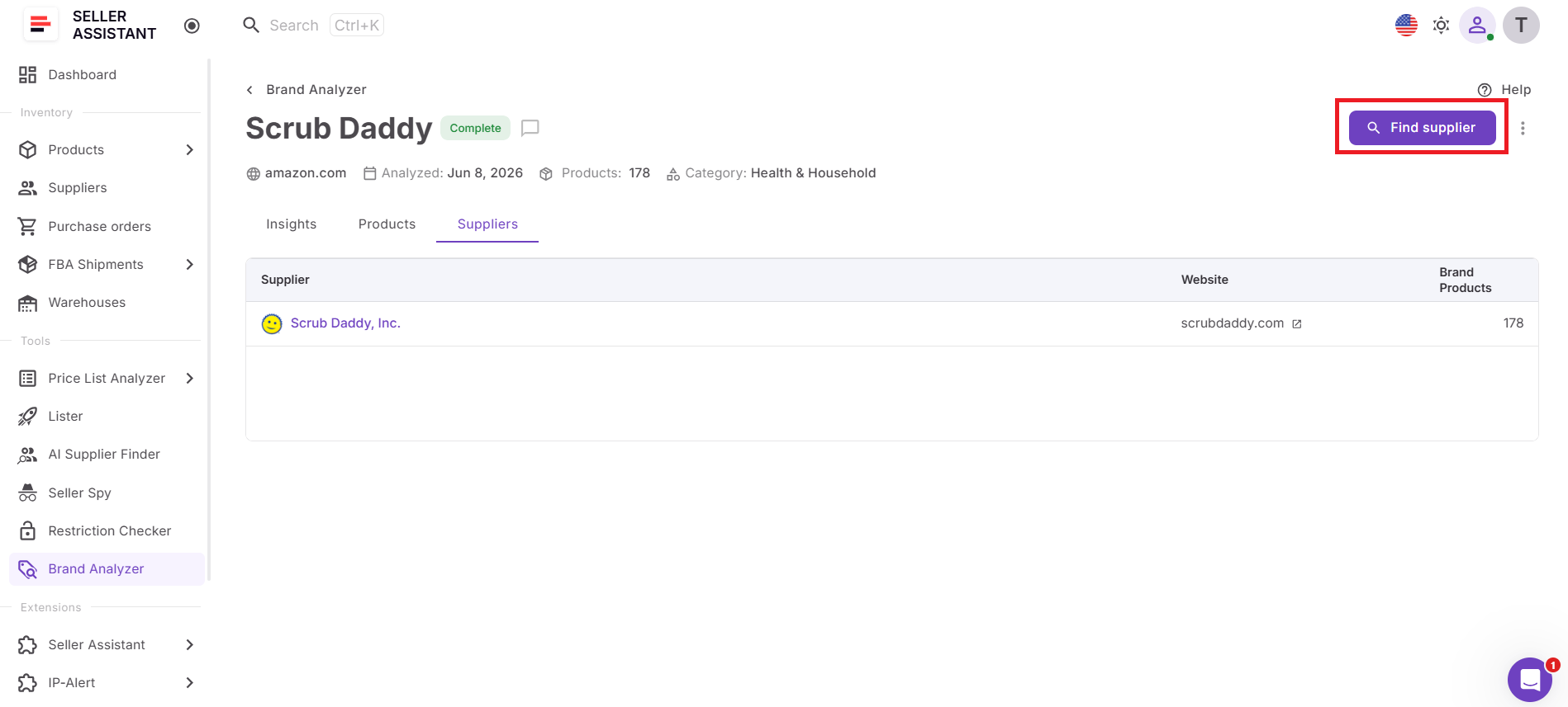 Brand Analyzer ayuda a conectar la investigación de marca con la ejecución del sourcing