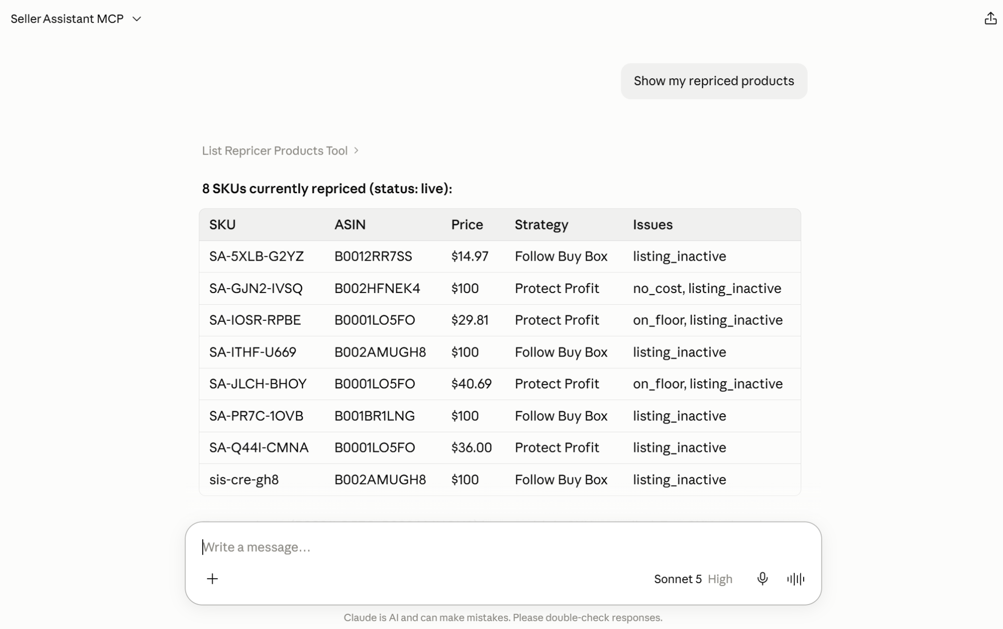 Step 2. Check the strategies available in your Repricer