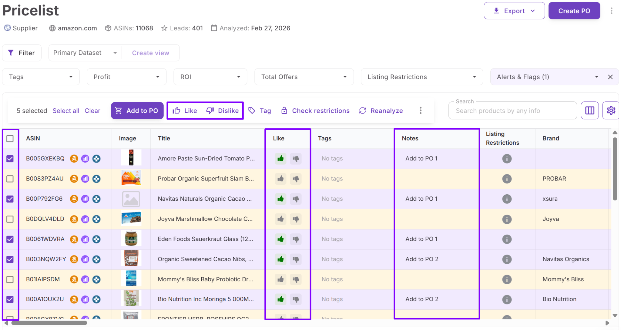 Organize and scale your sourcing workflow