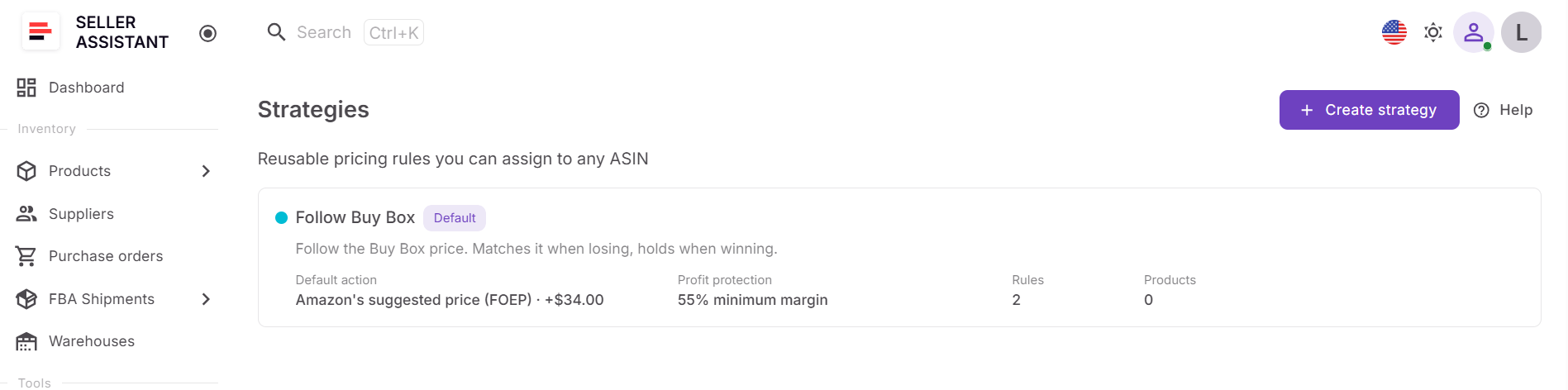Pricing actions determine the target price