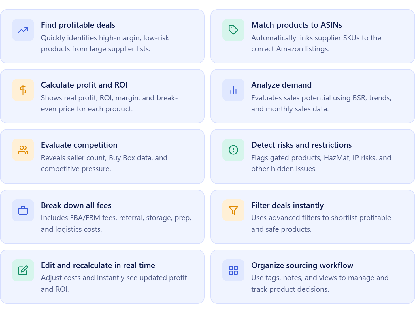 What you can achieve with Price List Analyzer