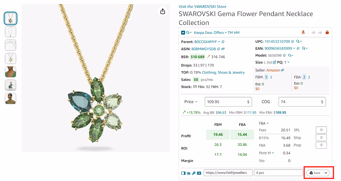 Save Notes to Google Sheets