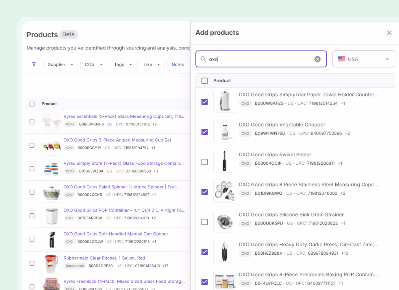 Add products to catalog