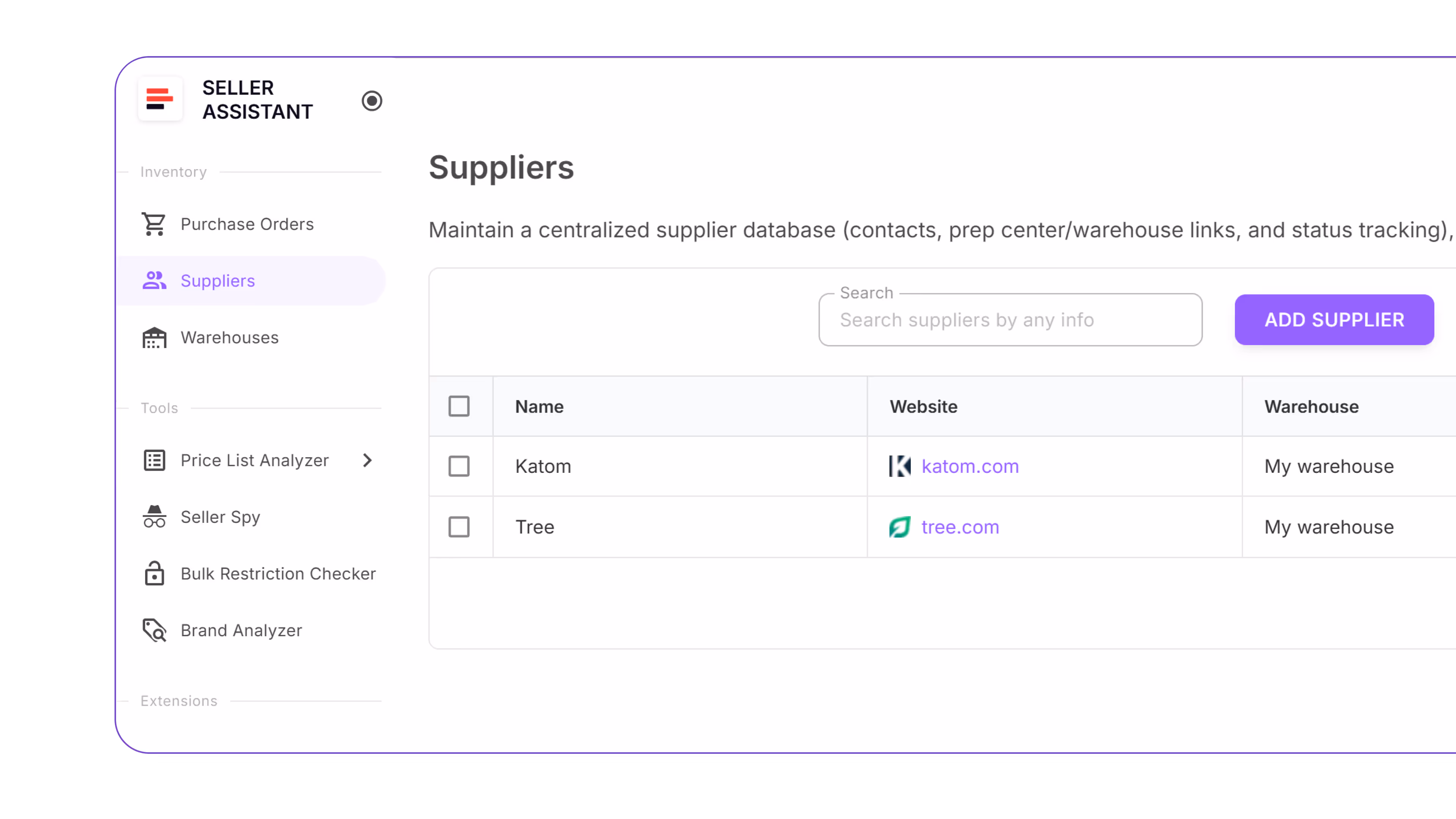 Find vetted suppliers for any brand