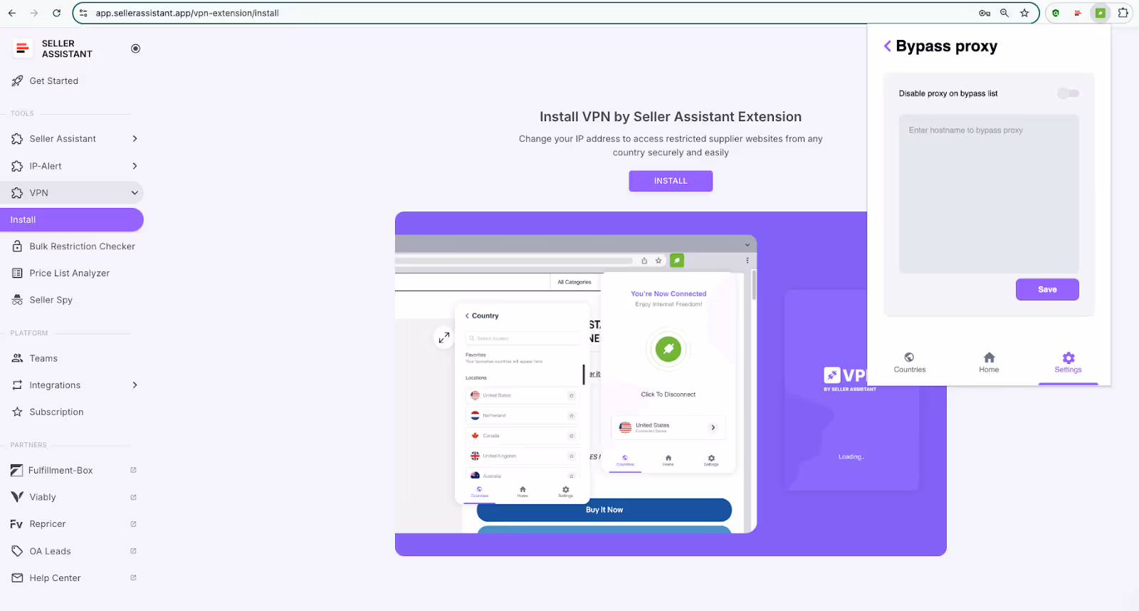 Integrate with Seller Central
