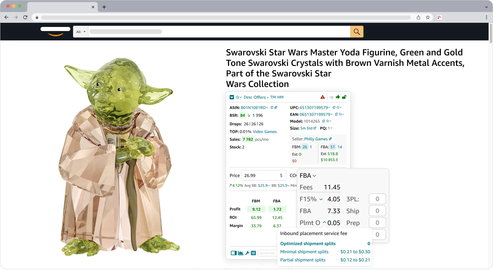 Inbound Placement Service Fee calculation