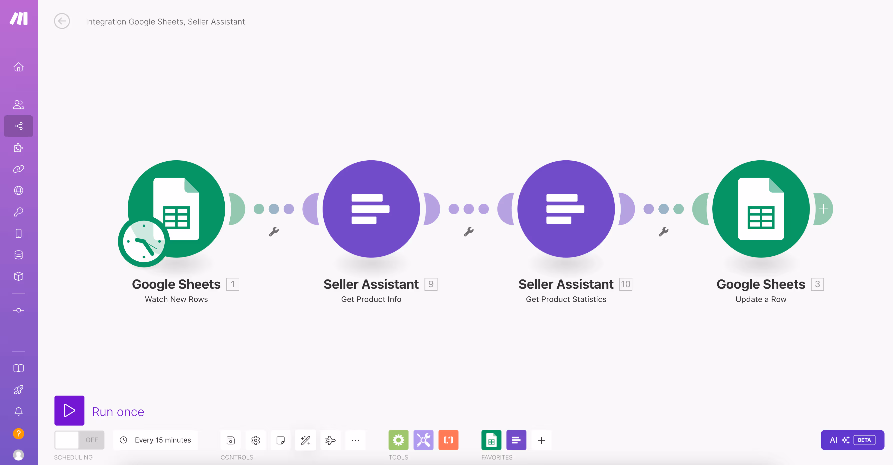Seller Assistant Make Integration